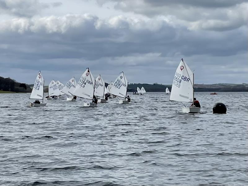 2023 IOCA UK Optimist Spring Championships photo copyright Rob Clark taken at Rutland Sailing Club and featuring the Optimist class
