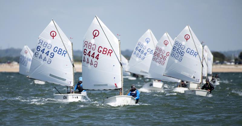 Hayling Island Open 2023 photo copyright Paul Sanwell / OPP taken at Hayling Island Sailing Club and featuring the Optimist class