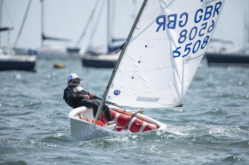 Hayling Island Open 2023 photo copyright Paul Sanwell / OPP taken at Hayling Island Sailing Club and featuring the Optimist class