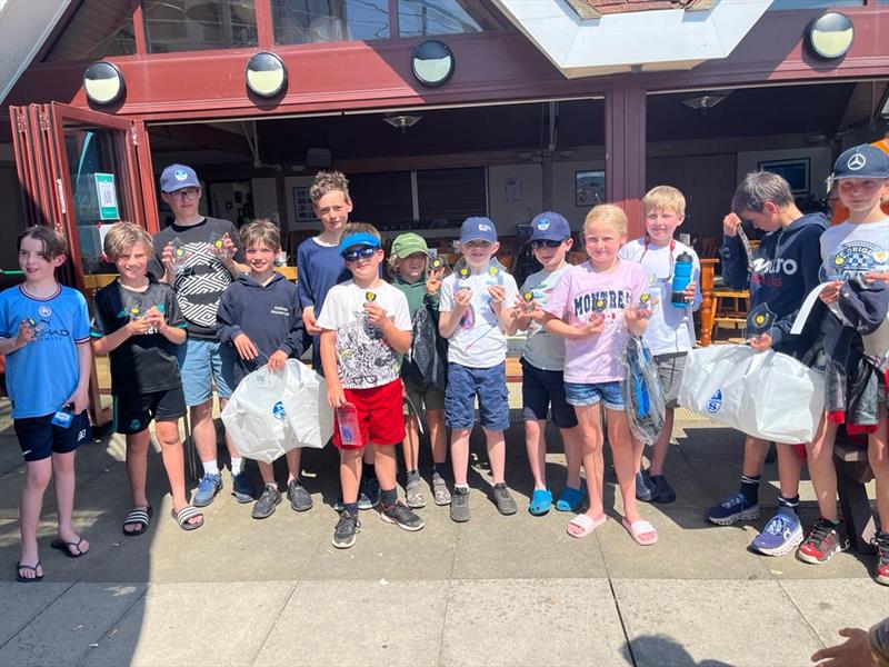 2023 Warsash SC Optimist Open Winners photo copyright Sarah Ellis-Asquith taken at Warsash Sailing Club and featuring the Optimist class