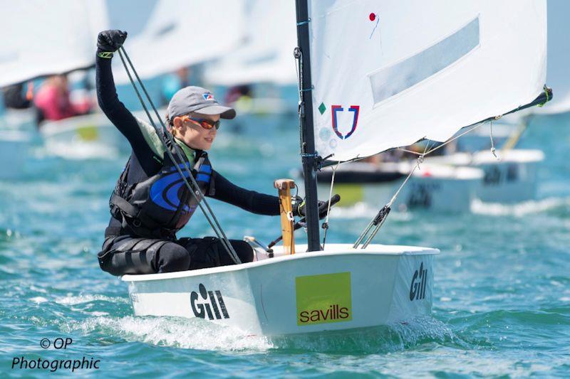 Savills Gill UK Optimist Open National Championships at Weymouth photo copyright Paul Sanwell / OPP taken at Weymouth & Portland Sailing Academy and featuring the Optimist class