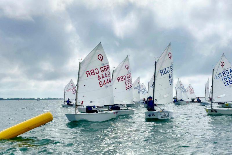 Xtremity Optimist open meeting at Bosham photo copyright IOCA taken at Bosham Sailing Club and featuring the Optimist class