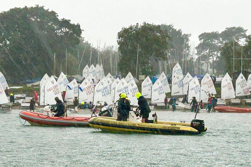 Xtremity Optimist open meeting at Bosham photo copyright IOCA taken at Bosham Sailing Club and featuring the Optimist class