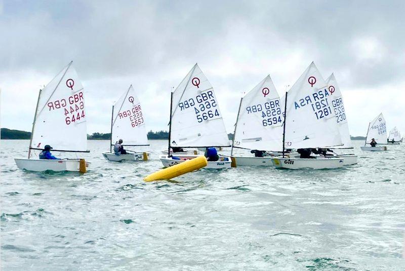 Xtremity Optimist open meeting at Bosham photo copyright IOCA taken at Bosham Sailing Club and featuring the Optimist class