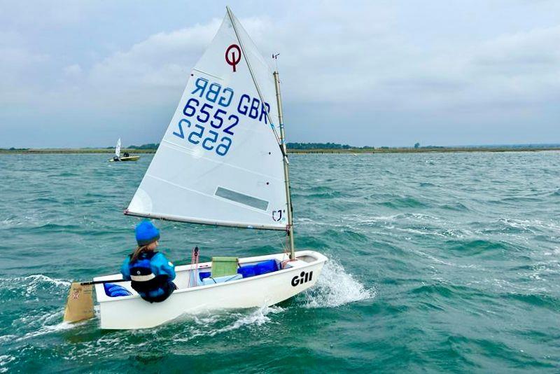 Xtremity Optimist open meeting at Bosham photo copyright IOCA taken at Bosham Sailing Club and featuring the Optimist class