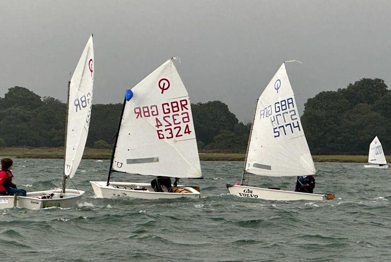 Xtremity Optimist open meeting at Bosham photo copyright IOCA taken at Bosham Sailing Club and featuring the Optimist class