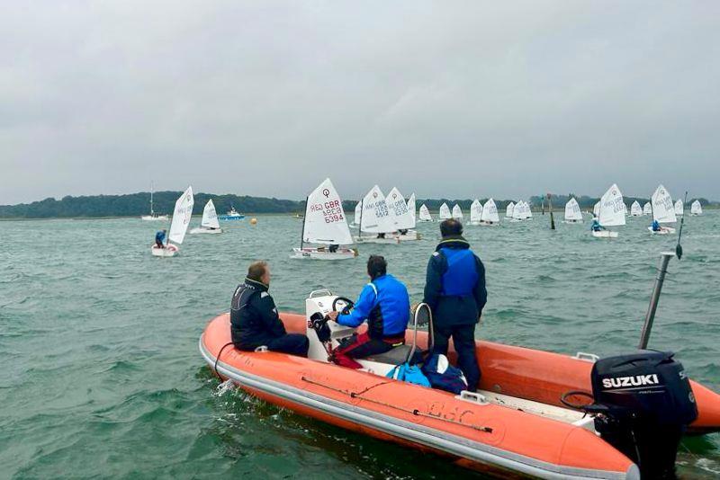 Xtremity Optimist open meeting at Bosham photo copyright IOCA taken at Bosham Sailing Club and featuring the Optimist class