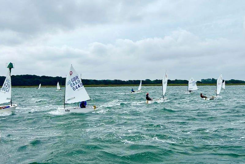 Xtremity Optimist open meeting at Bosham photo copyright IOCA taken at Bosham Sailing Club and featuring the Optimist class