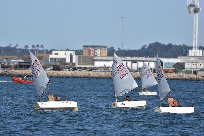 IOCA UK End of Season Championship and Optimist open meeting at Parkstone photo copyright Fee Drummond taken at Parkstone Yacht Club and featuring the Optimist class