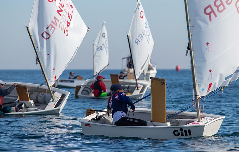 XVl Euromarina Optimist Torrevieja - Day 2 photo copyright Pep Portas / RCNT taken at Real Club Nautico Torrevieja and featuring the Optimist class