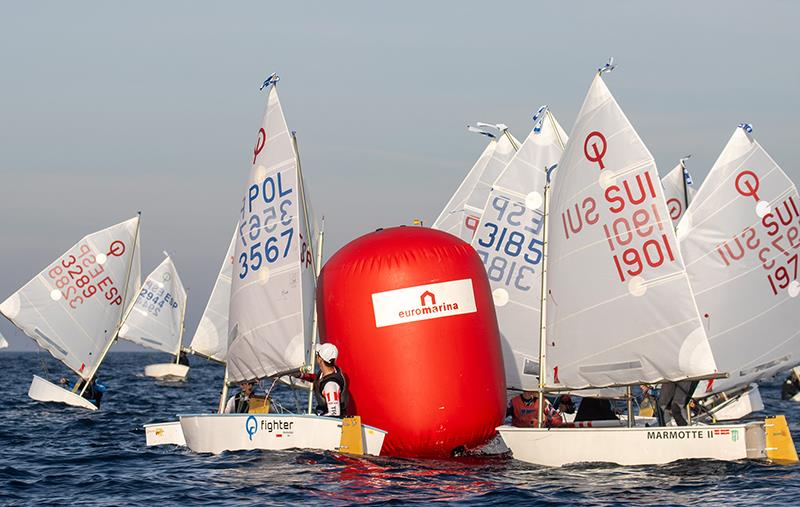 XVl Euromarina Optimist Torrevieja - Day 3 photo copyright Pep Portas / RCNT taken at Real Club Nautico Torrevieja and featuring the Optimist class