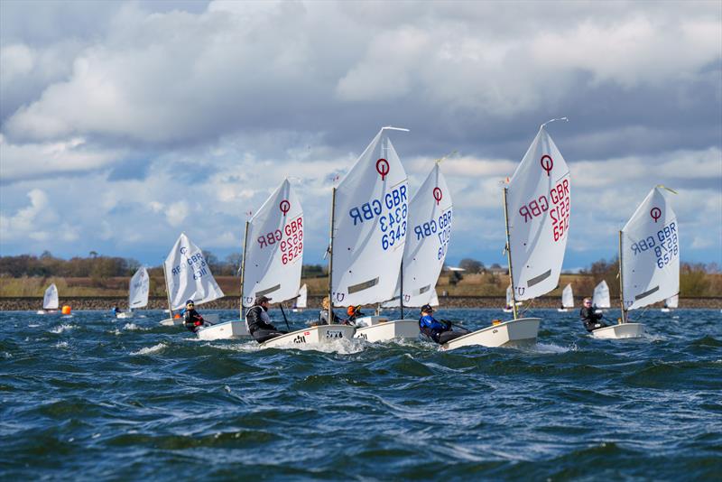 Gill Optimist Spring Championships at Draycote Water photo copyright www.tomsteventonphotography.uk taken at Draycote Water Sailing Club and featuring the Optimist class