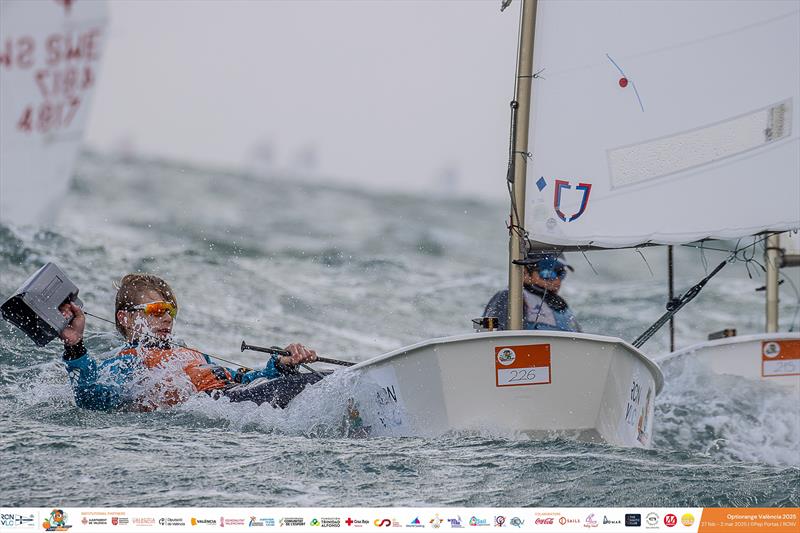 Optiorange 2025 photo copyright Pep Portas / RCNV taken at  and featuring the Optimist class