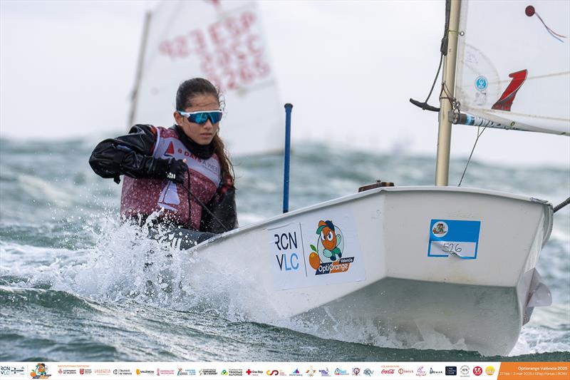 Optiorange 2025 photo copyright Pep Portas / RCNV taken at  and featuring the Optimist class