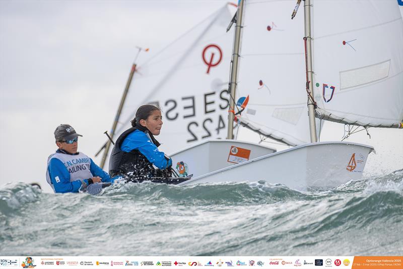 Optiorange 2025 photo copyright Pep Portas / RCNV taken at  and featuring the Optimist class