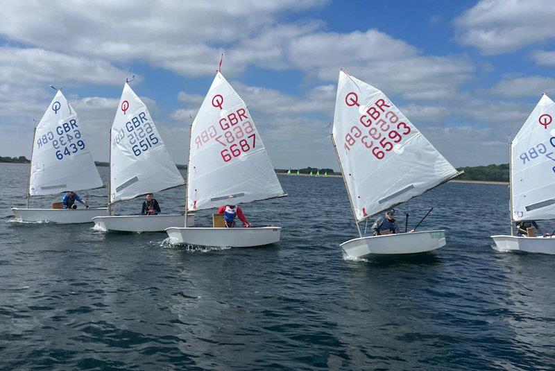 Dustbusters v Silver Swordfish - IOCA UK Optimist Team Racing Championship at Oxford - photo © IOCA