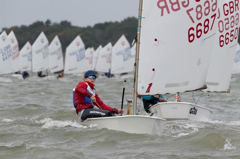 Gill Optimist Early Summer Championships at Brightlingsea photo copyright Paul Sanwell / OPP taken at Brightlingsea Sailing Club and featuring the Optimist class