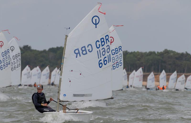 Gill Optimist Early Summer Championships at Brightlingsea photo copyright Paul Sanwell / OPP taken at Brightlingsea Sailing Club and featuring the Optimist class