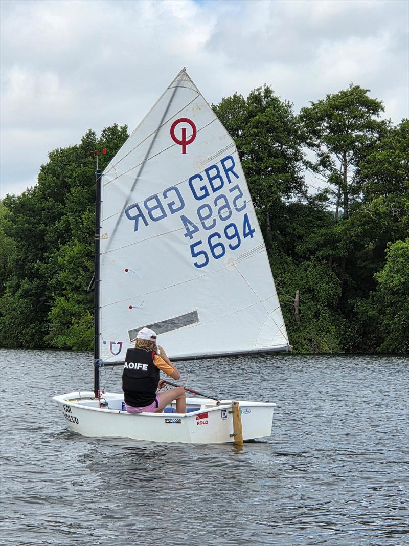 Chipstead SC Juniors Mid-summer Regatta 2025 photo copyright Chipmates parents taken at Chipstead Sailing Club and featuring the Optimist class