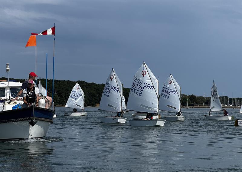 Chichester Yacht Club Optimist Open photo copyright Lottie Cheeseman taken at Chichester Yacht Club and featuring the Optimist class