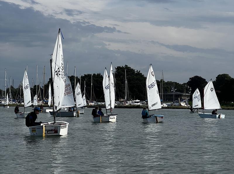 Chichester Yacht Club Optimist Open photo copyright Lottie Cheeseman taken at Chichester Yacht Club and featuring the Optimist class