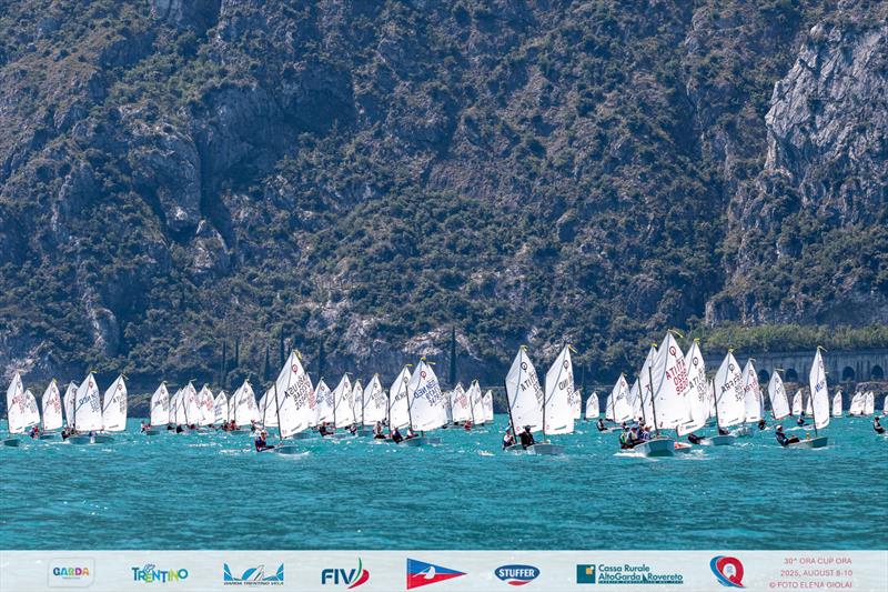 2025 Ora Cup Ora at Circolo Vela Arco - Day 1 photo copyright Elena Giolai taken at Circolo Vela Arco and featuring the Optimist class