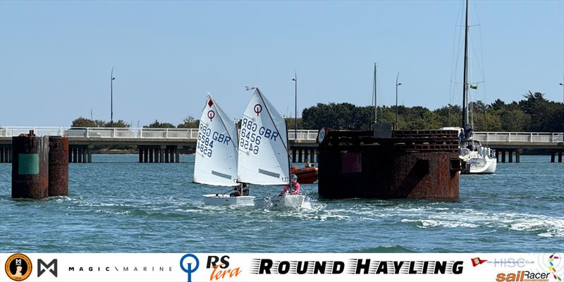 Magic Marine Optimist and Tera Round Hayling Race photo copyright Jeremy Tyrrell taken at Hayling Island Sailing Club and featuring the Optimist class