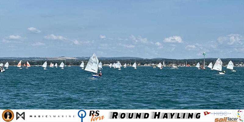 Magic Marine Optimist and Tera Round Hayling Race photo copyright Jeremy Tyrrell taken at Hayling Island Sailing Club and featuring the Optimist class