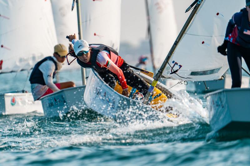 2025 Optimist Asian & Oceanian Championship - Day 1 photo copyright Oman Sail taken at  and featuring the Optimist class