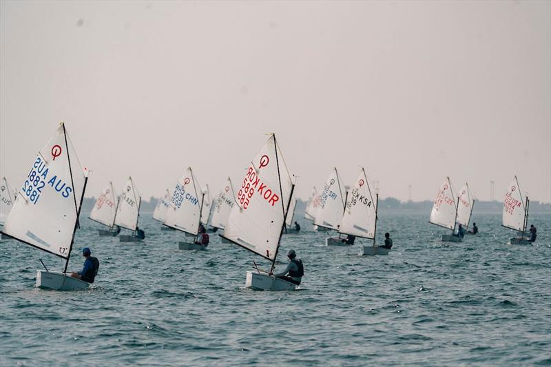 2025 Optimist Asian & Oceanian Championship - Day 3 photo copyright Oman Sail taken at  and featuring the Optimist class