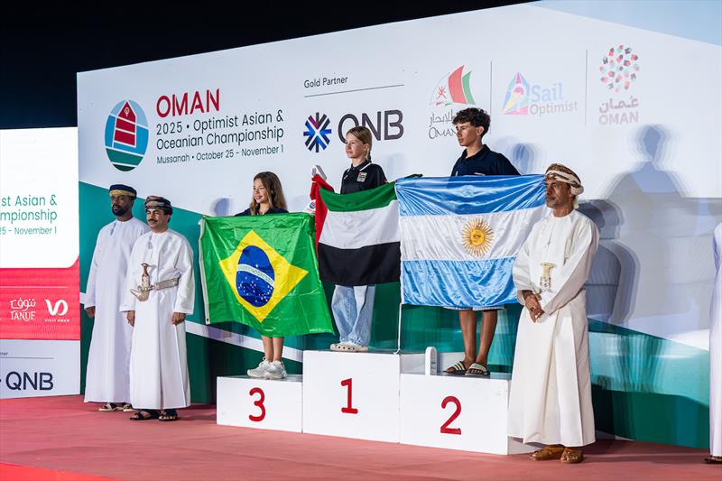 2025 Optimist Asian & Oceanian Championship - Prize Giving - photo © Oman Sail