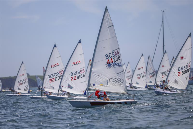 Day 1 - Sir Peter Blake Regatta - Torbay Sailing Club - December 7, 2025 photo copyright Jacob Fewtrell/Insight Media/Insightmedia.co.nz/ taken at Torbay Sailing Club and featuring the Optimist class