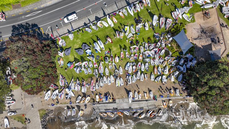 Part of the 270 boat fleet - Day 2 - Sir Peter Blake Regatta - Torbay Sailing Club - December 8, 2025 - photo © Jacob Fewtrell/Insight Media/Insightmedia.co.nz/