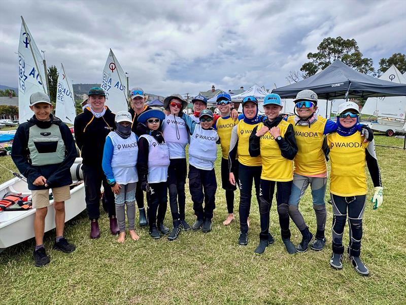 Optimist sailors from Western Australia are ready for racing - 2026 Musto Australian Optimist Dinghy Championship - photo © Jane Austin