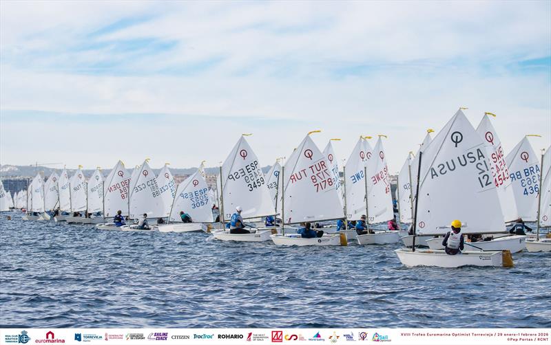 Euromarina Optimist Torrevieja 2026 photo copyright Pep Portas / RCN Torrevieja taken at  and featuring the Optimist class