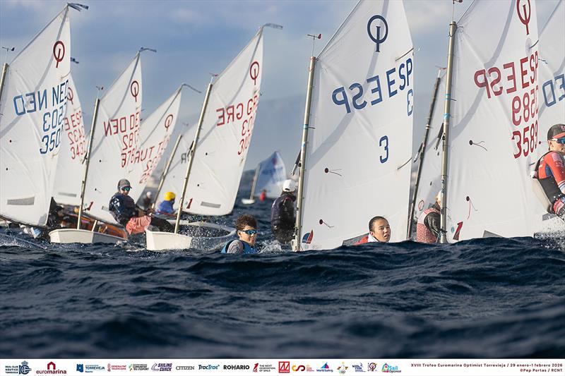 Euromarina Optimist Torrevieja 2026 photo copyright Pep Portas / RCN Torrevieja taken at  and featuring the Optimist class