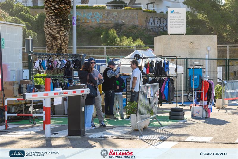36th Palamós International Optimist Trophy - Day 1 photo copyright Oscar Torveo taken at  and featuring the Optimist class