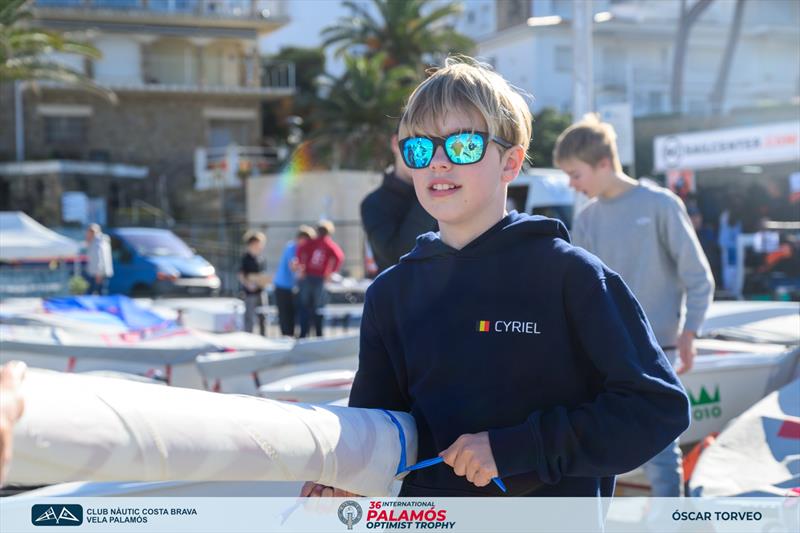 36th Palamós International Optimist Trophy - Day 1 photo copyright Oscar Torveo taken at  and featuring the Optimist class