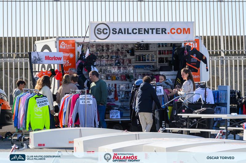 36th Palamós International Optimist Trophy - Day 1 photo copyright Oscar Torveo taken at  and featuring the Optimist class