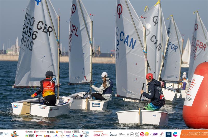 Optiorange 2026 photo copyright Pep Portas / RCNV taken at Real Club Nautico Valencia and featuring the Optimist class