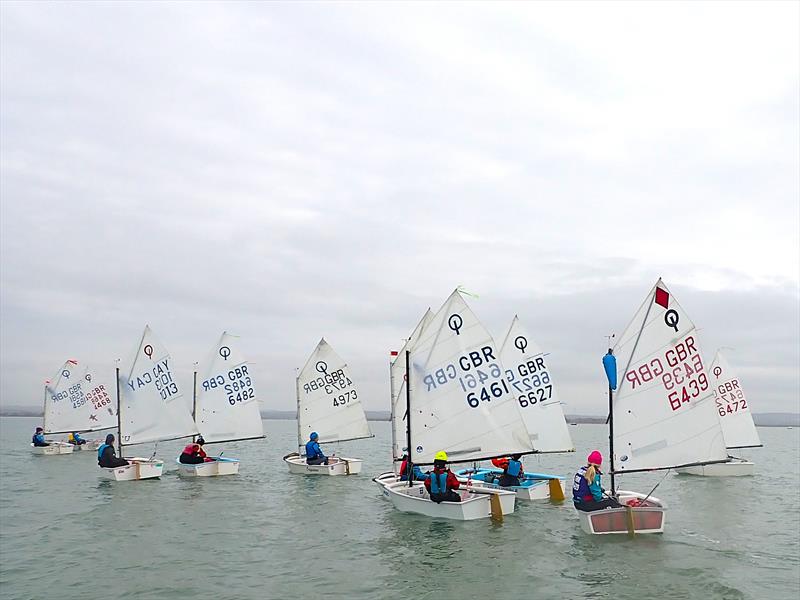 HISC Optimist Easter Race Camp 2026 - photo © Melvyn Cooper