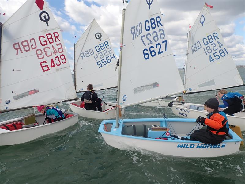 HISC Optimist Easter Race Camp 2026 - photo © Melvyn Cooper