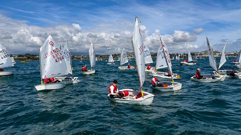 Toyota NZ Optimist Nationals - New Plymouth YC - Day 1 - April 4, 2026 - photo © Billy Preston