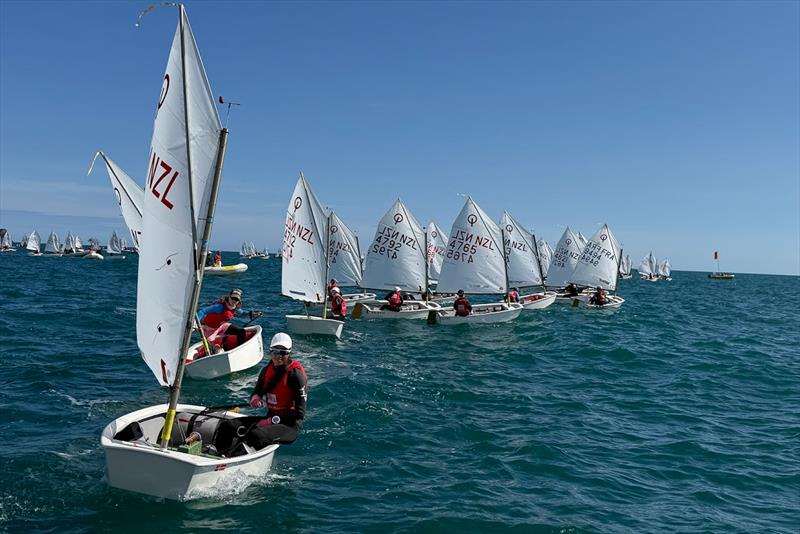 Toyota NZ Optimist Nationals - New Plymouth YC - Day 2 - April 5, 2026 - photo © Billy Preston