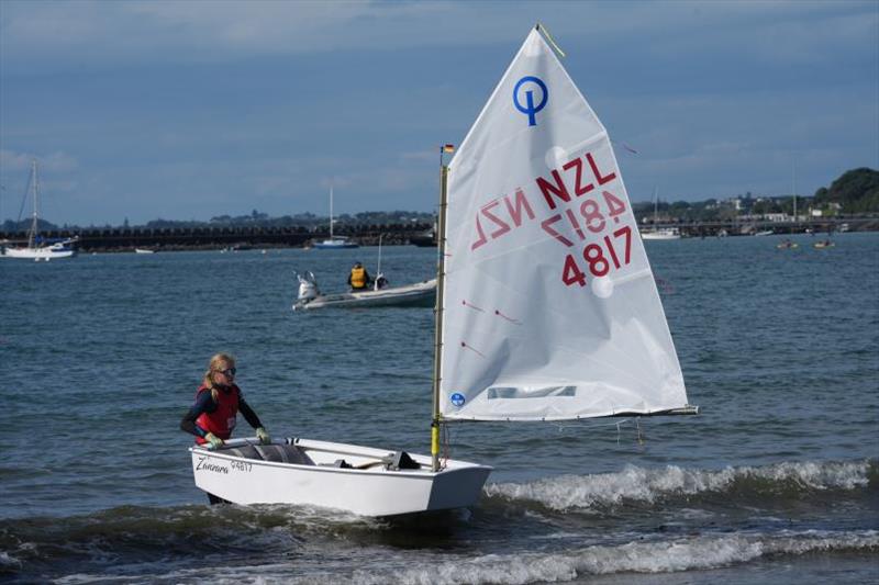 Zofia Wells (GBC) - 2026 Toyota NZ Optimist National Open champion - New Plymouth YC - Day 4 - April 7, 2026 - photo © Ian Pye