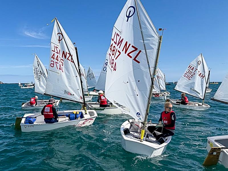 Zofia Wells (GBC) - 2026 Toyota NZ Optimist National Open champion - New Plymouth YC - Day 2 - April 5, 2026 - photo © Billy Preston