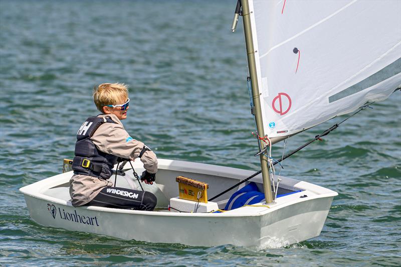 Beastie Tour makes it to Thorpe Bay photo copyright David Maynard / www.alleycatphotographer.com taken at Thorpe Bay Yacht Club and featuring the Optimist class