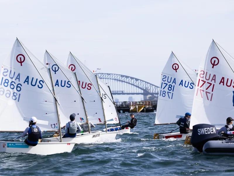 2026 NSW Optimist Interclub Series Round 1 photo copyright mainsheet.in taken at Woollahra Sailing Club and featuring the Optimist class