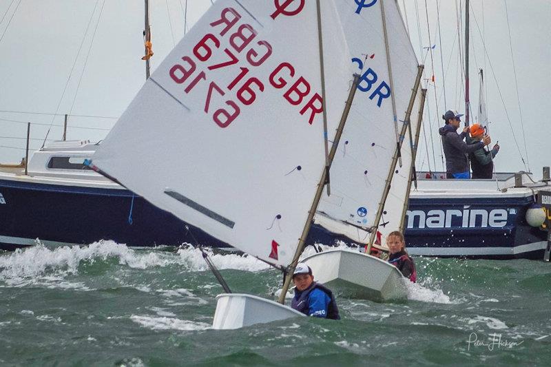 Magic Marine Optimist open meeting at Hayling Island - photo © Peter Hickson