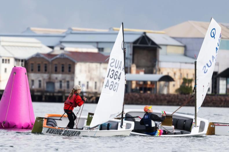 Optimist Winter Interclub Series at Hunters Hill Sailing Club - photo © Mainsheet.iH